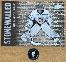 Jack Campbell 2018-19 Upper Deck Series 1 Stonewalled #SW-14 Los Angeles Kings