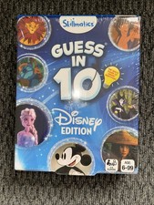 Skillmatics Guess in 10 Card Game DISNEY EDITION 2-6 Player Age 6-99 NIB  F5 