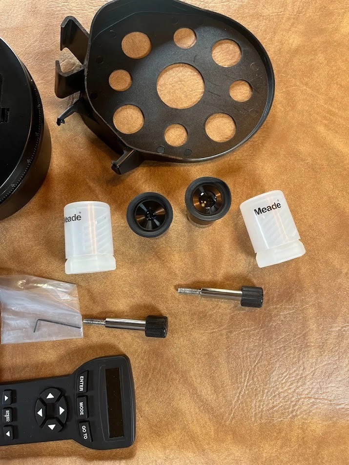 Telescopio digital Meade ETX-70AT Autostar controlador de computadora MA9 probado funciona Foto 4 de 4