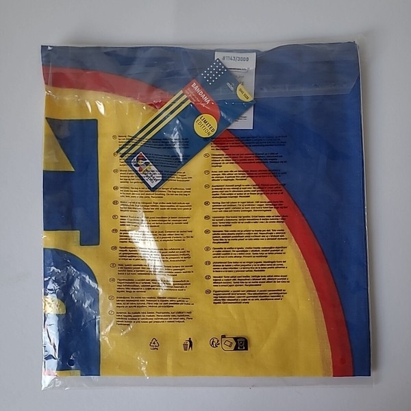 Bandana LIDL edición limitada NUEVO EMBALAJE ORIGINAL pañuelo de culto unisex mujer hombre verano 24