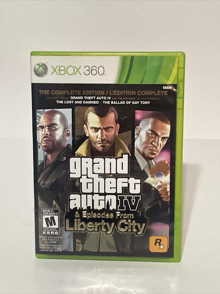 Grand Theft Auto IV: The Complete Edition - Xbox 360