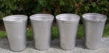 15 GREAT Aluminum Sap Buckets 2 Gallon Size Maple Syrup Bucket ~~W@W!