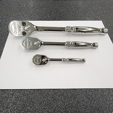Snap-on Tools USA NEW 3pc Mixed Drive Fixed Head Ratchet Set S80A F80 T72  RAT80