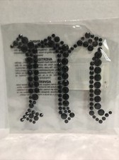 Halloween Black Rhinestone Bling Sticker M Recollections 6 X 4 New