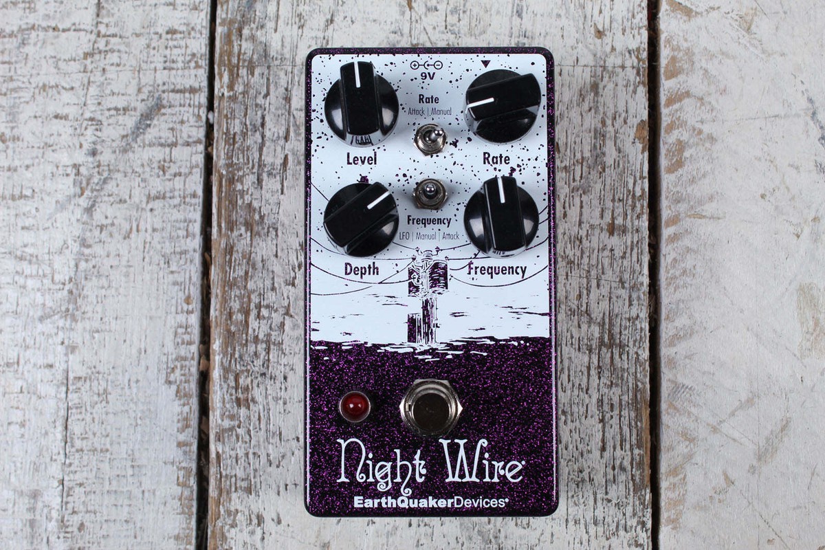 ギター EarthQuaker Devices night wire Earthquaker Devices Night Wire V2 Harmonic Tremolo Pedal