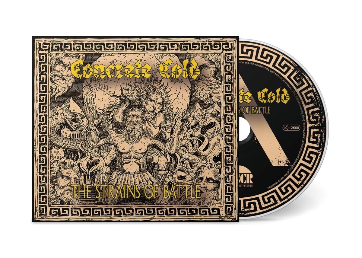 Concrete Cold The Strains Of Battle (CD)