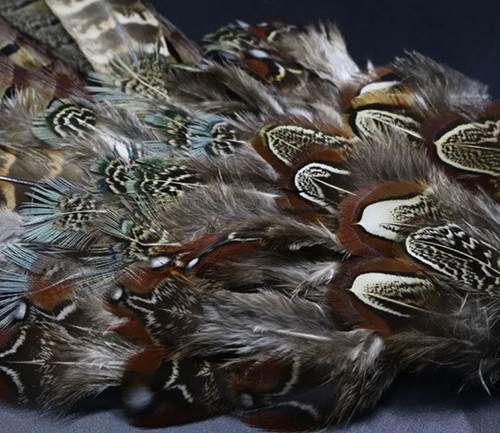 30pcs Fly tying Natural Wild Pheasant Feathers DIY Art Craft Fly Fishing Lures - Picture 2 of 6