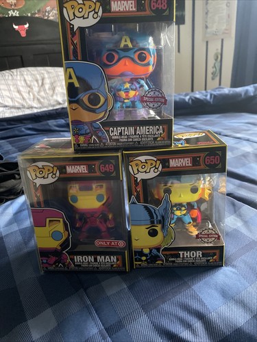 Buy Funko POP! Marvel: Black Light 