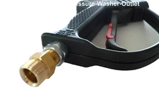 M22 Male to 3/8"  NPT Male Pipe Thread Adapter 14mm Inside Diameter