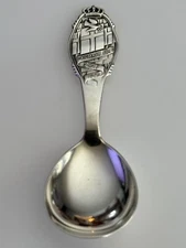 Vintage Denmark Frit 5 Maj 1945 Souvenir Spoon - Sterling Silver DFA Marked