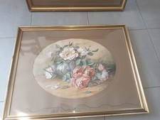 Aquarelle art nouveau. Signée Datée