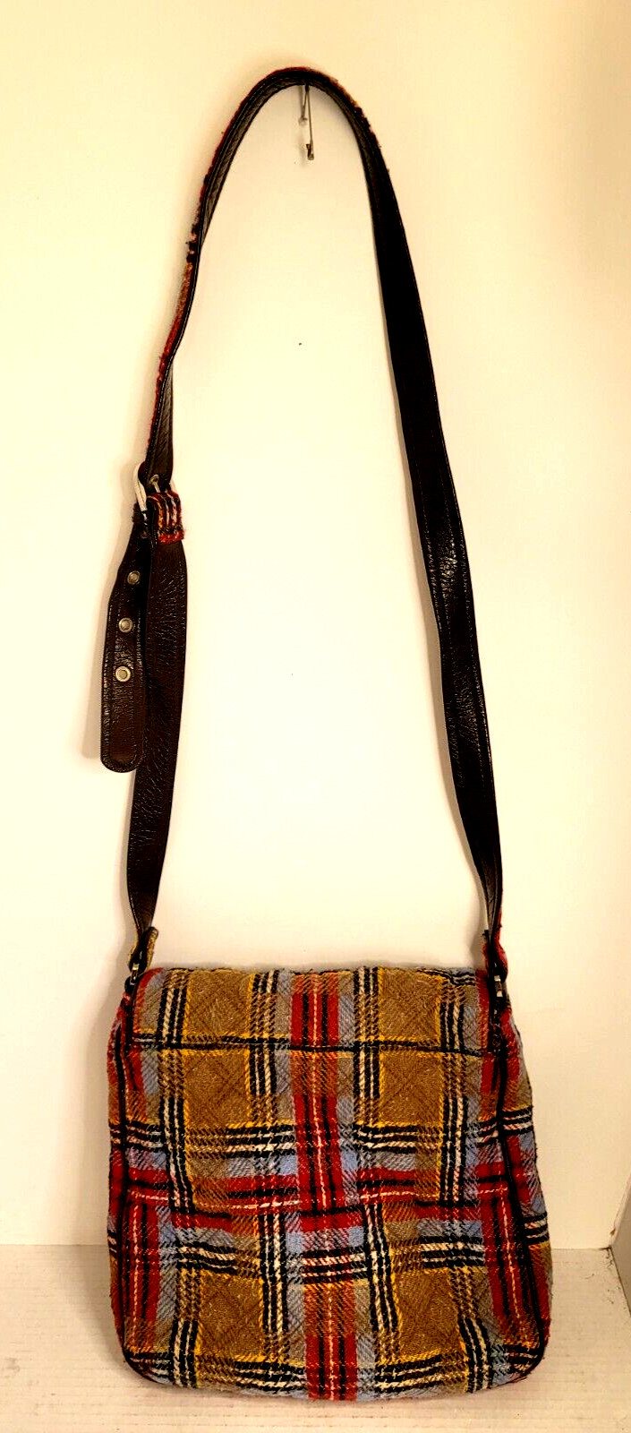 Vera Bradley Highland Patchwork Plaid Crossbody S… - image 4