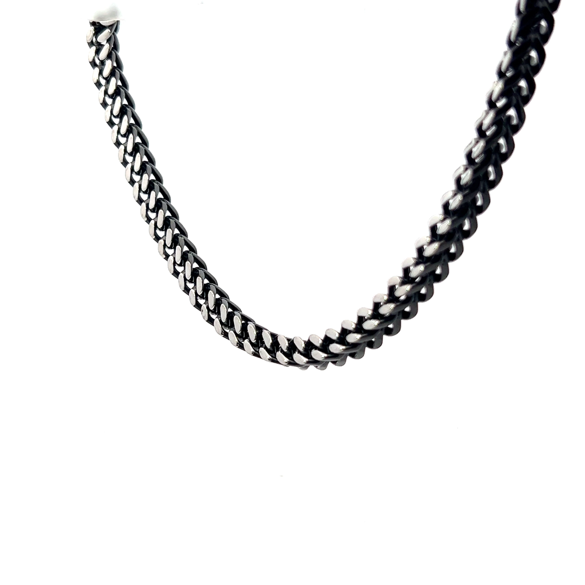 【2plan】23FW★ [MADE] 037 Shadow mix necklace Two-Tone X Pendant Necklace | LAGOS Jewelry