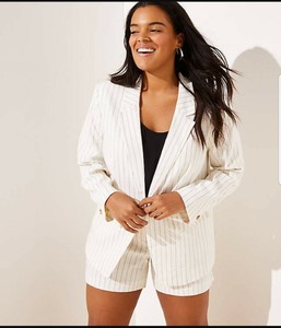 lane bryant white suit