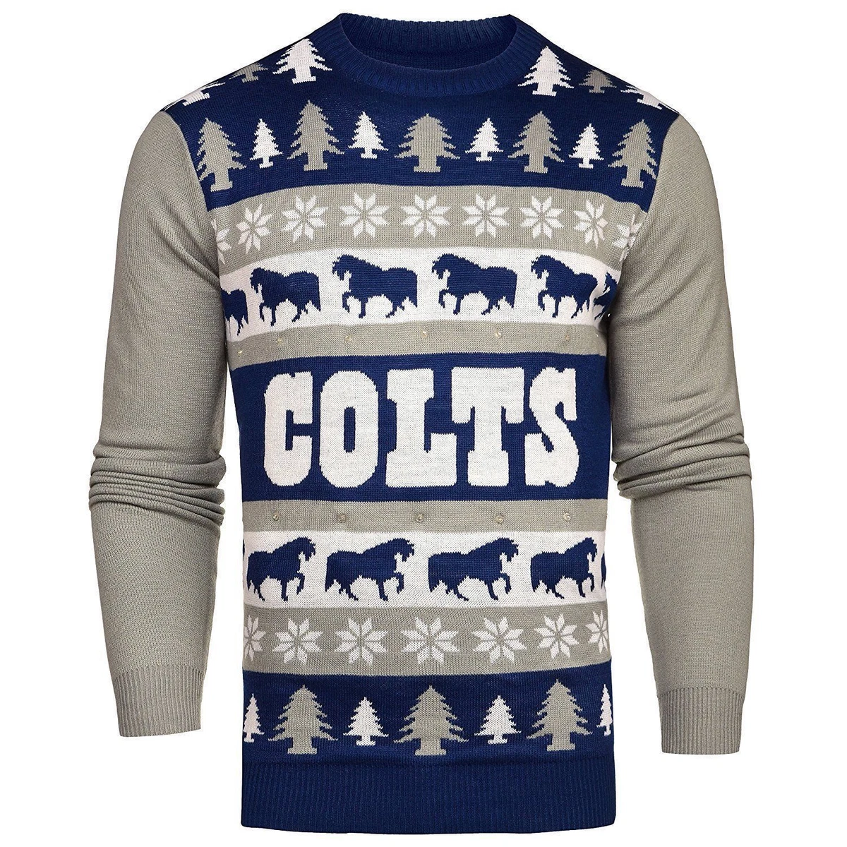 Colts light up christmas best sale sweater