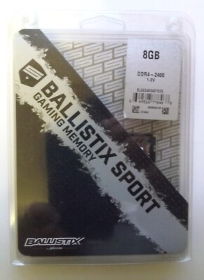 Micron Ballistix Sport 8GB BLS8G4S240FSD 2400 MHz, DDR4