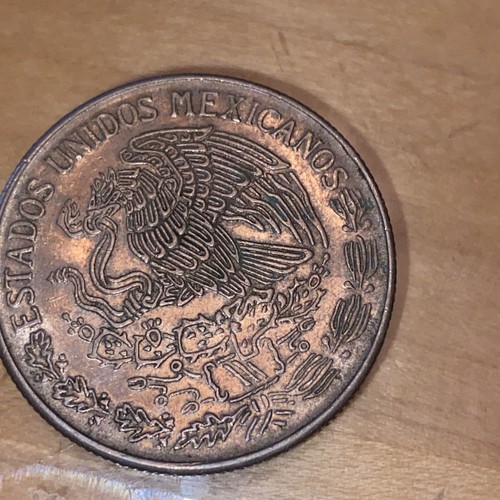 Mo-1971 MEXIKO KUPFER NICKEL ZUSAMMENSETZUNG UN PESO MÜNZE - Bild 6 von 8