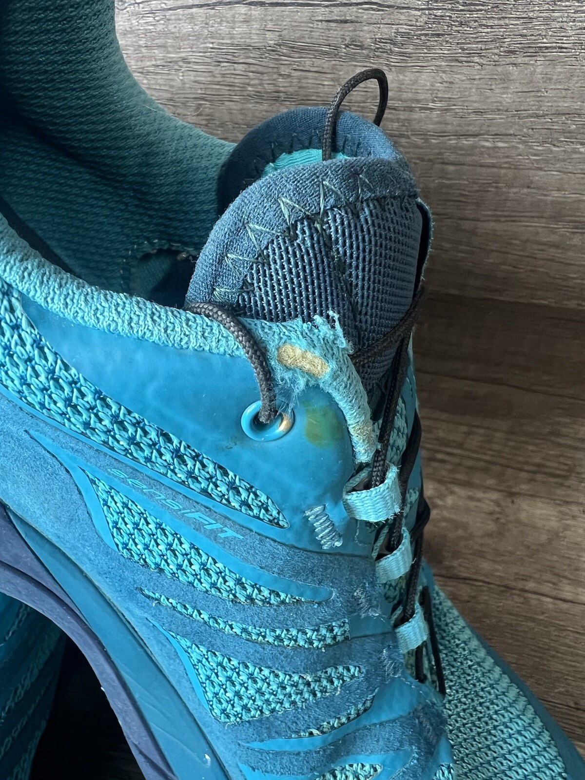 Scarpe da trail running Salomon Vibe donna US 10 Ride blu ortolite