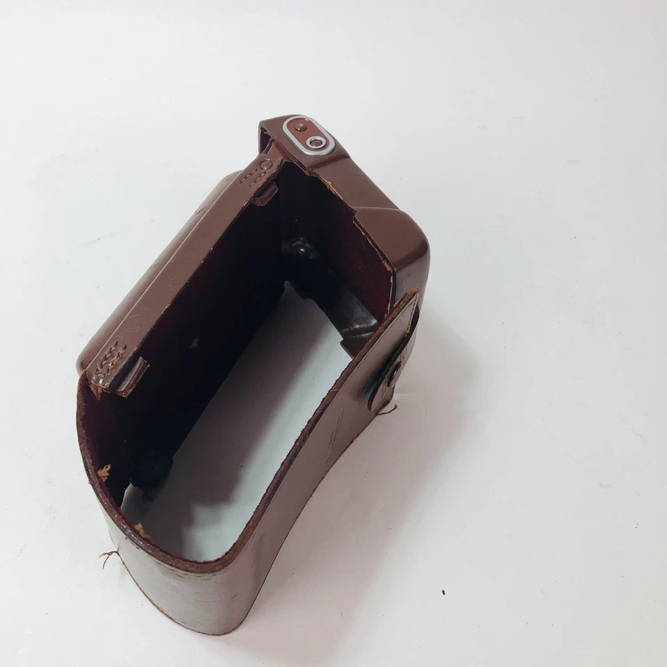 Estuche frontal de cuero marrón Rolleiflex para cámara TLR Ever Ready [SOLO ESTUCHE FRONTAL] Foto 4 de 4