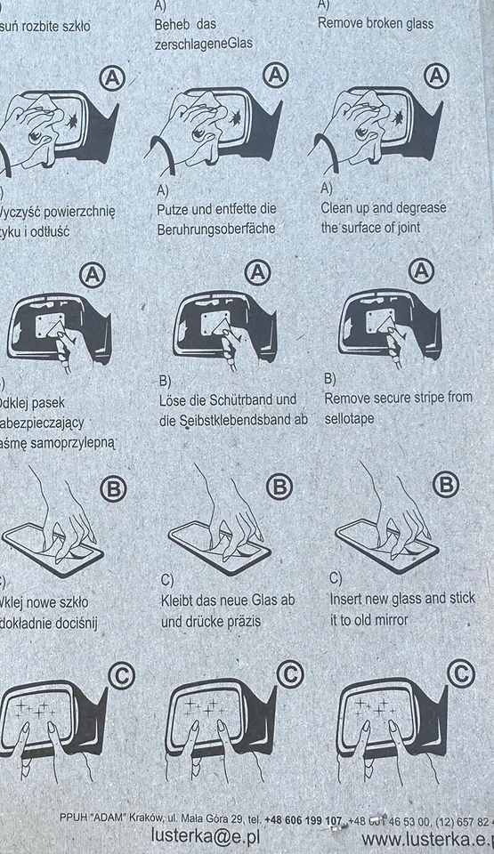 CRISTAL RETROVISOR PARA OPEL FRONTERA B 1998-2004 Derecho(Copiloto) - Imagen 3 de 3