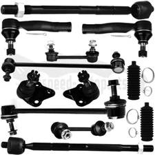 12PCS Front Rear Tie Rods End Ball Joint Suspension Kit For 01-05 Toyota RAV4
