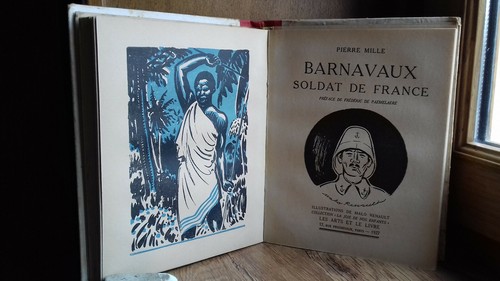 K.JEROME/MILLE"Trois hommes dans un bateau/Barnavaux soldat de France"1927(cl12c - Picture 3 of 8