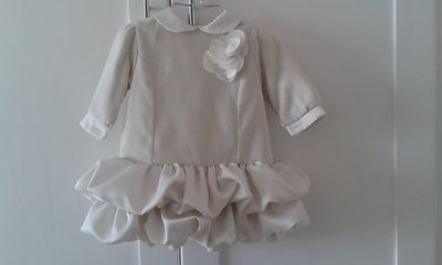 Vestito bambina battesimo Bufi made in Italy usato | eBay