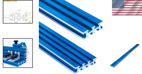 Langlebige 36" Multi T-Schienen | Aluminium-Extrusionen für endlose Holzbearbeitungsoptionen - Bild 2 von 9