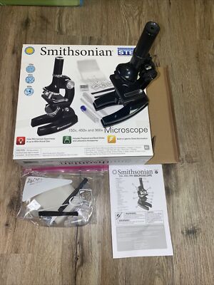 Smithsonian Microscope 150x 450 x 900x STEM | eBay