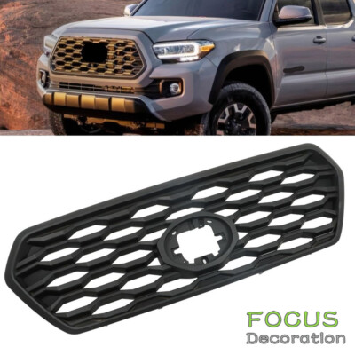 For 2016-2023 Toyota Tacoma TRD Matte Black Mesh Front Grille Grill Insert Only