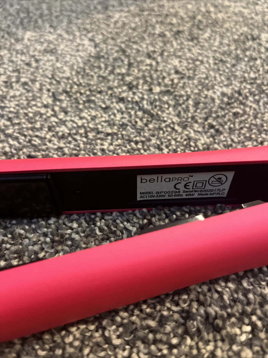Bella beauty top flat iron