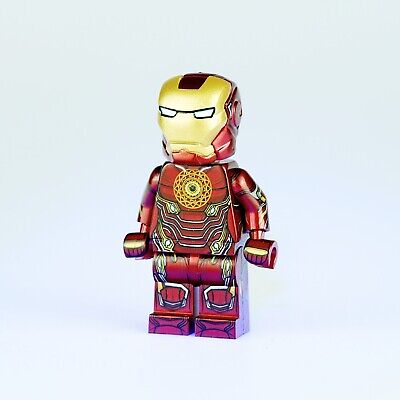 ⎡MINIFIGS FACTORY⎦Custom Iron Man Mark 39  Lego Minifigure