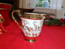 Antica lattiera Seltmann Weiden Marie Luise Bavaria decorata  fiori oro zecchino