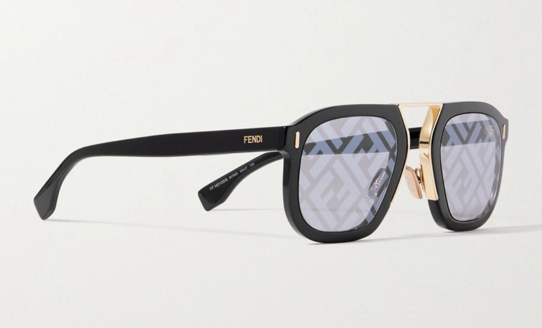 Fendi Force FF M0105/S 09Q BrownSilver Blue Mirror FF Logo  display picture 2