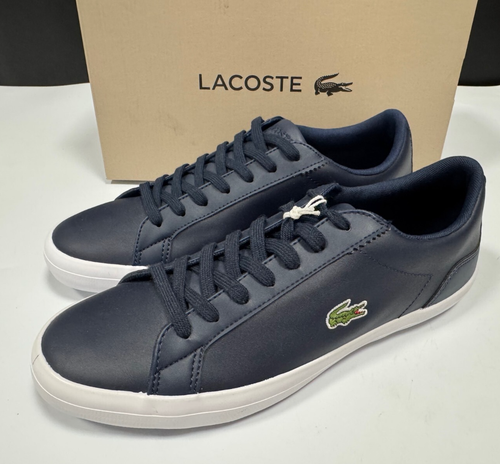 Original LACOSTE Sneaker navy/white Größe 42 NP: 90,00€ - bis 50% Rabatt