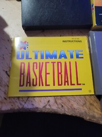 Ultimate Basketball NES Nintendo Complete CIB Very Good Condition With Poster