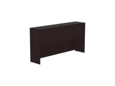 Lorell 18214 Essentials Espresso Laminate 4-Door Hutch