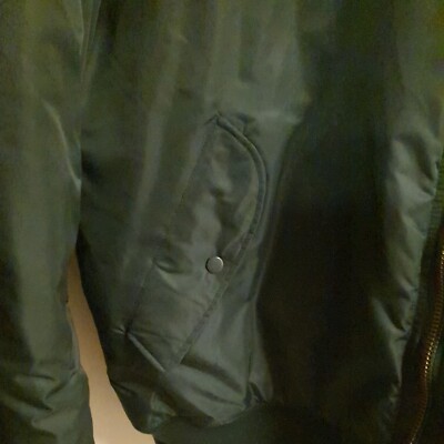 Vintage 70s 80s MA-1 Jacket Men's xl Mil-1-8279E USAF Flyer's