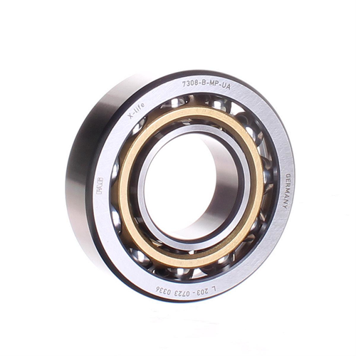 7308B Angular Contact Ball Bearing 40x90x23mm, 40 Degree, ABEC1, Chrome Steel, Pre-Lubricated