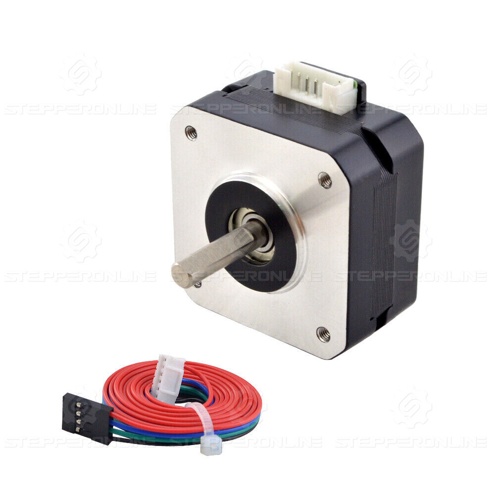 STEPPERONLINE Short Body Nema 17 Stepper Motor 1A 17Ncm 42x23mm CNC 3D Printer