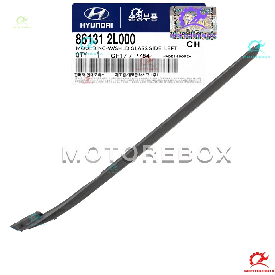 ✅GENUINO✅ Moldura de pilar de parabrisas izquierda para Elantra Touring 2009-12 861312L000 Foto 2 de 4