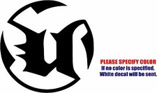 Unreal Tournament UT99 Graphic Die Cut decal sticker Car Truck Boat Window 6"