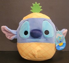 New 8  Squishmallows Disney Pineapple Stitch Plush Original KellyToy w/Tags Lelo