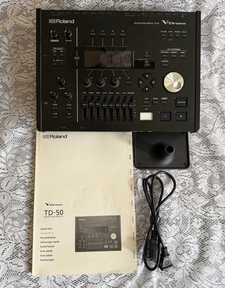 Roland TD-50 Drum Sound Module - Black for sale online | eBay