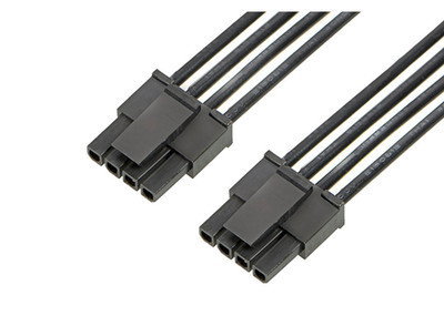 Molex 2147501042 Micro-Fit 3.0 Single Row Female-Female 4-Ckt 300mm 1x4 Cable