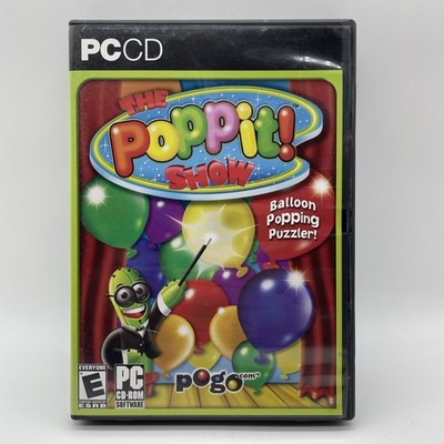 The Poppit Show Windows PC Balloon Puzzle Game 2007 EA Electronic Arts Free Ship
