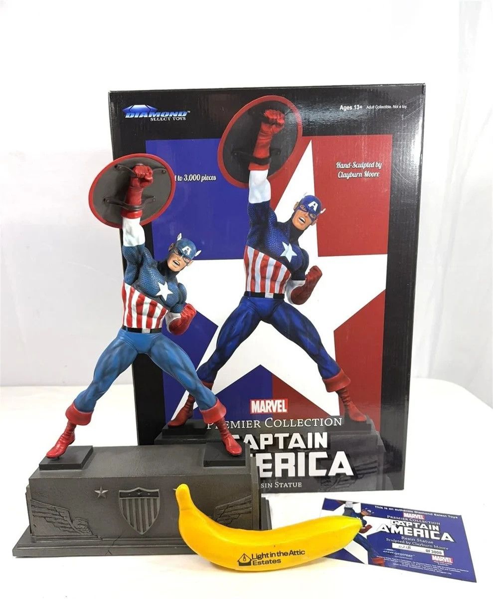 CAPTAIN AMERICA STATUE Marvel Comic Premier Collection 12