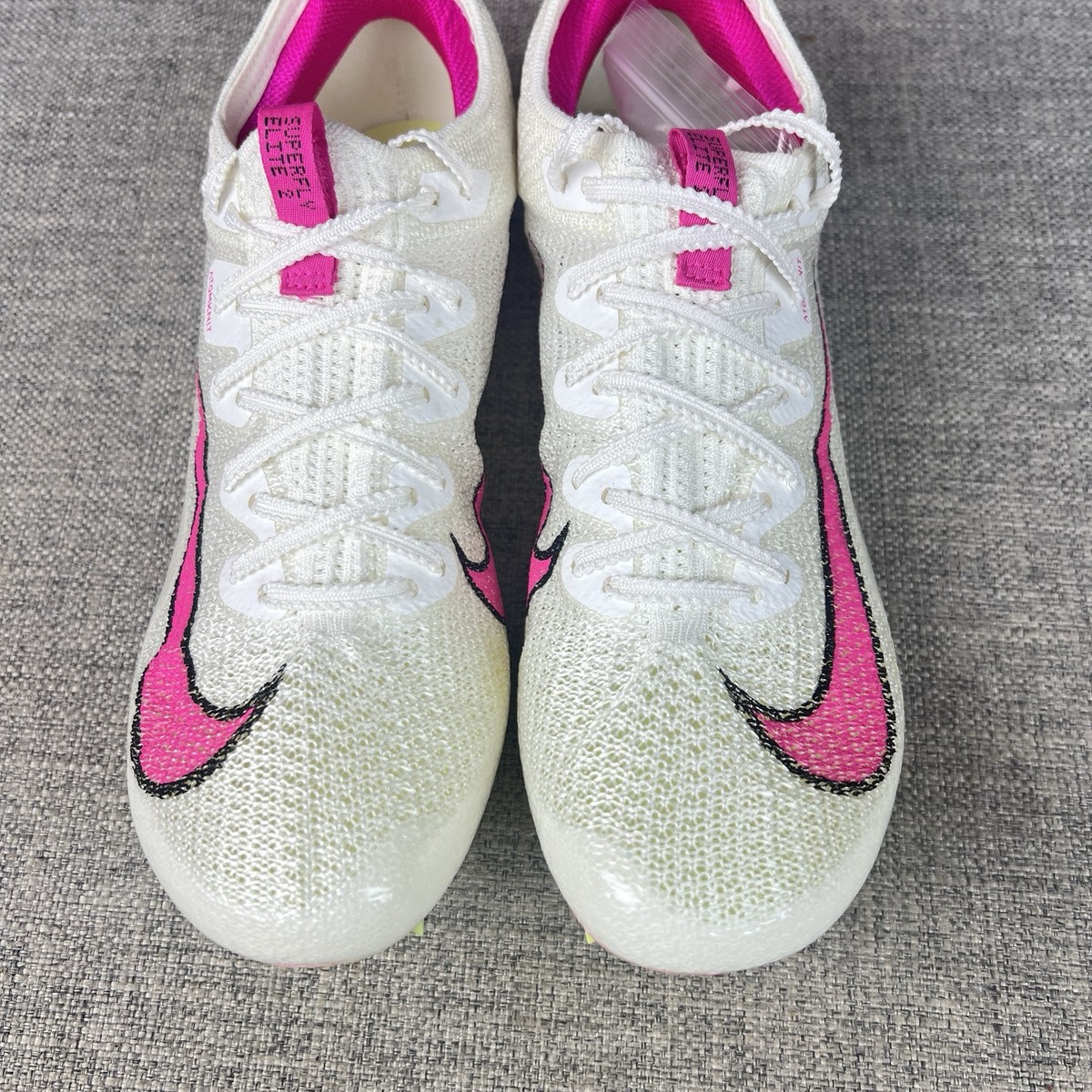 Nike Superfly Elite 2‎ Track Spike Shoe Mens 11.5 White Pink CD4382-101 Nike Zoom Superfly Elite 2 Track Spikes Shoes White Pink  main image 3
