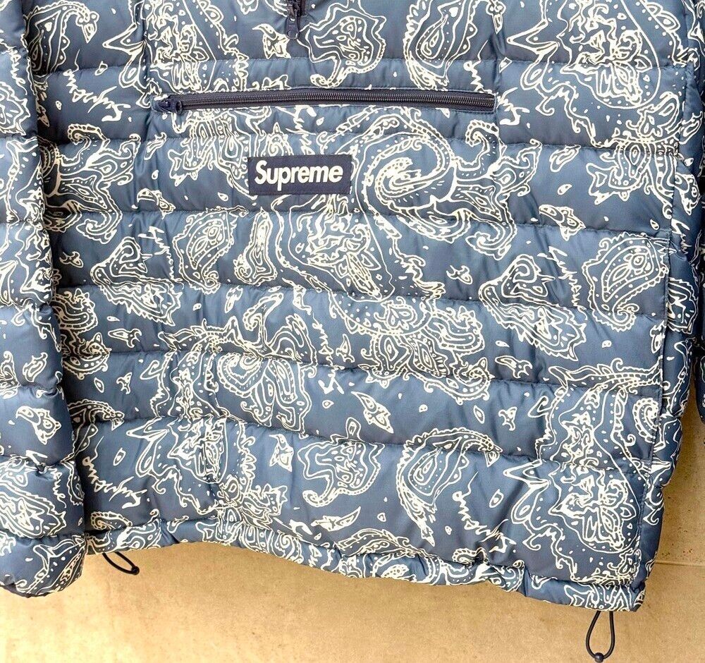 Supreme Micro Down Half-Zip Pullover Padding Pais… - image 4