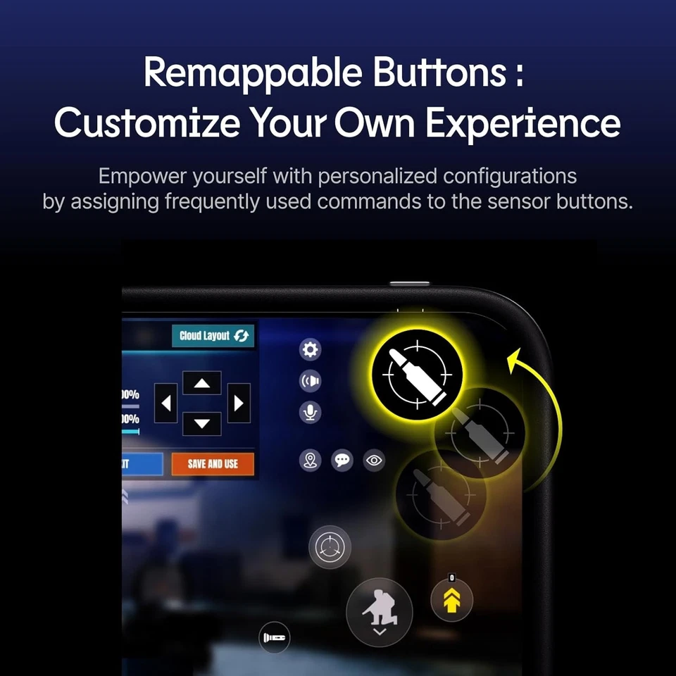 FPS Precision Kit Compatible with iPhone 15 Pro Gaming Controller Bumper Case  - Image 4 of 4